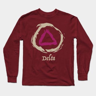 Greek Delta Long Sleeve T-Shirt